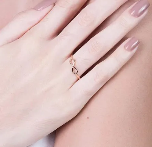 Anel rommanel 511815 símbolo infinito