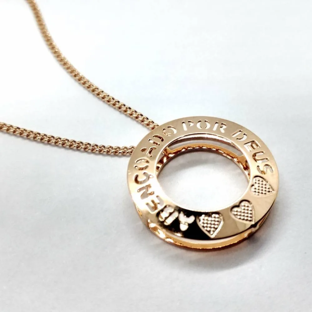 Gargantilha Rommanel 531614 abençoado por Deus