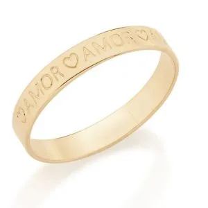Anel Rommanel 512721 Amor