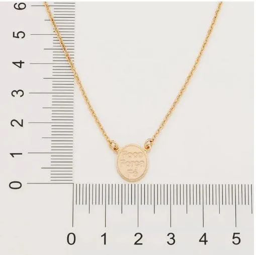 Colar Rommanel 532011 Foco Força Fé