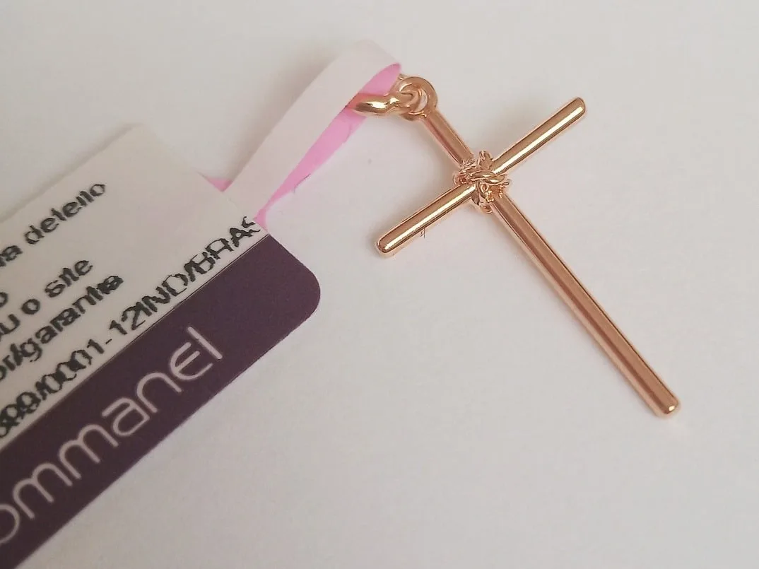 Pingente Rommanel 540180 crucifixo