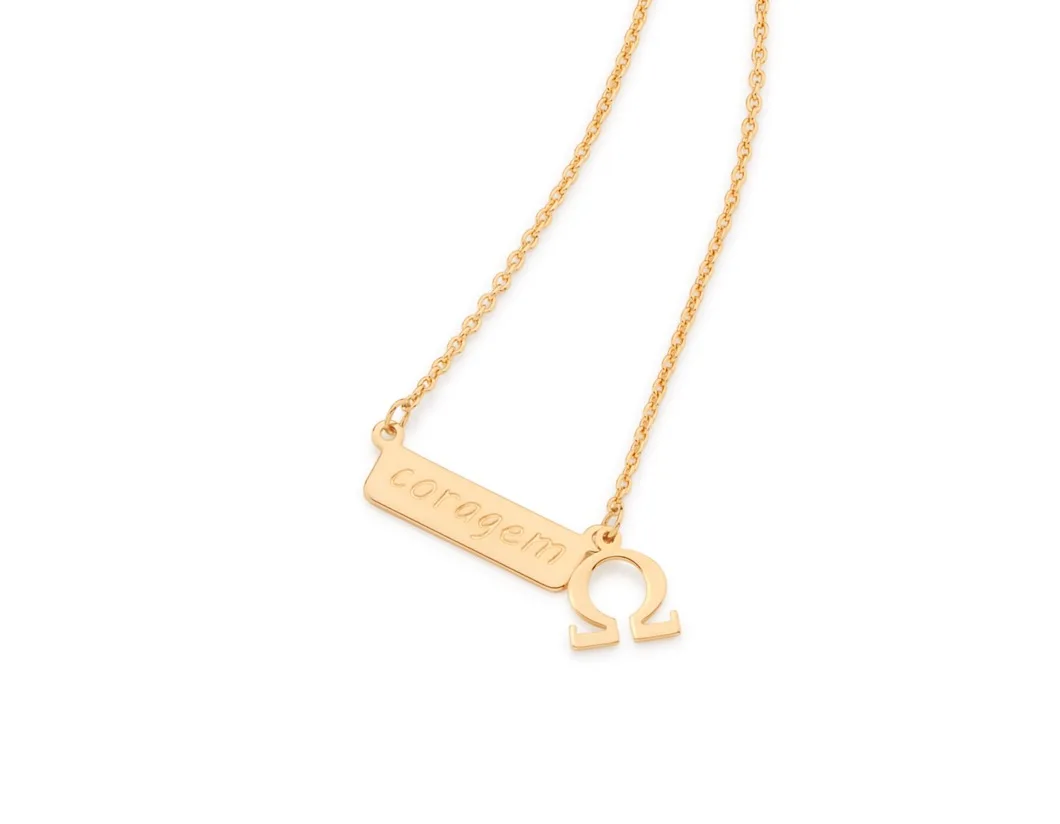 Colar Rommanel 531849 Coragem