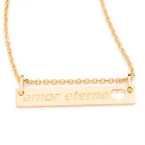 Colar Rommanel 531863 Amor Eterno
