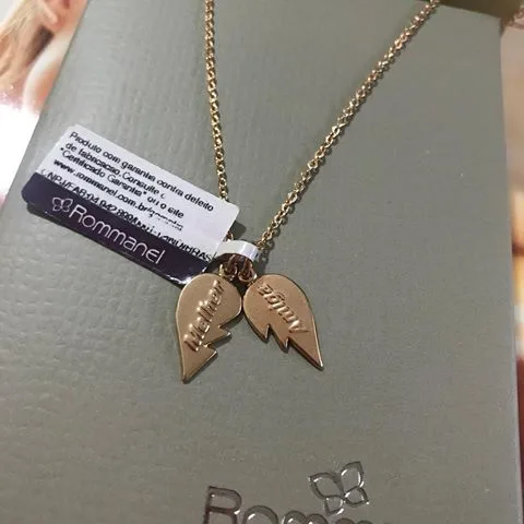 Pingente Rommanel 542079 Melhor Amiga