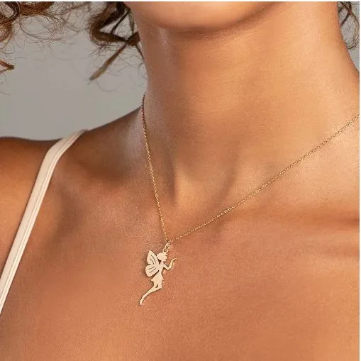 Pingente Rommanel no formato de fada 3,9 x 15 cm- cod 542272 - Imagem 4