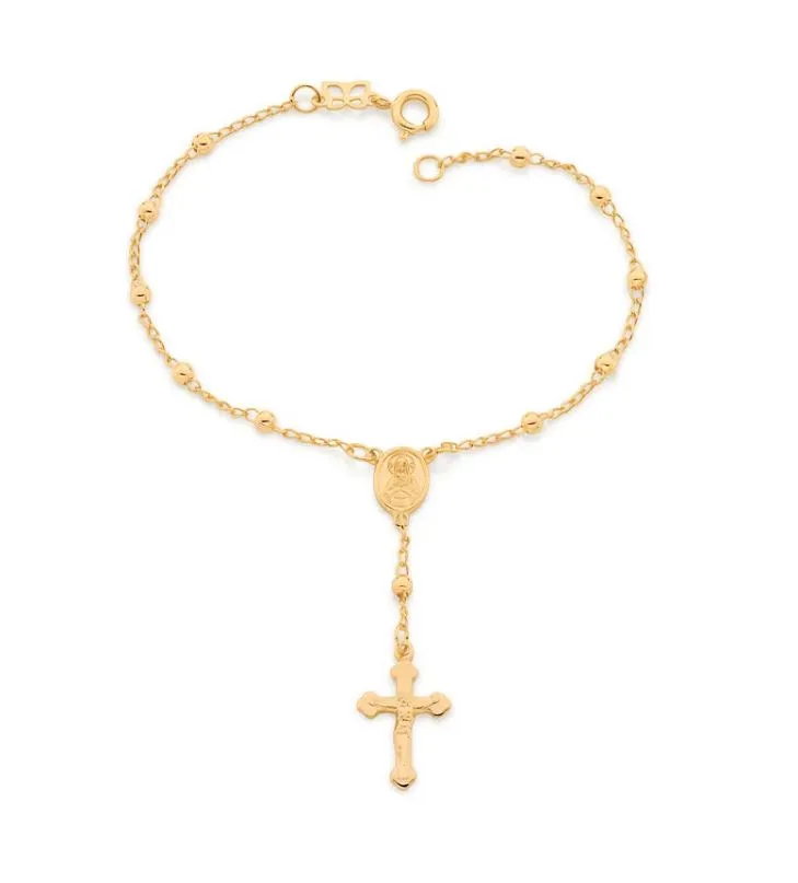 Pulseira Rommanel 551675 Sagrado Coração de Maria