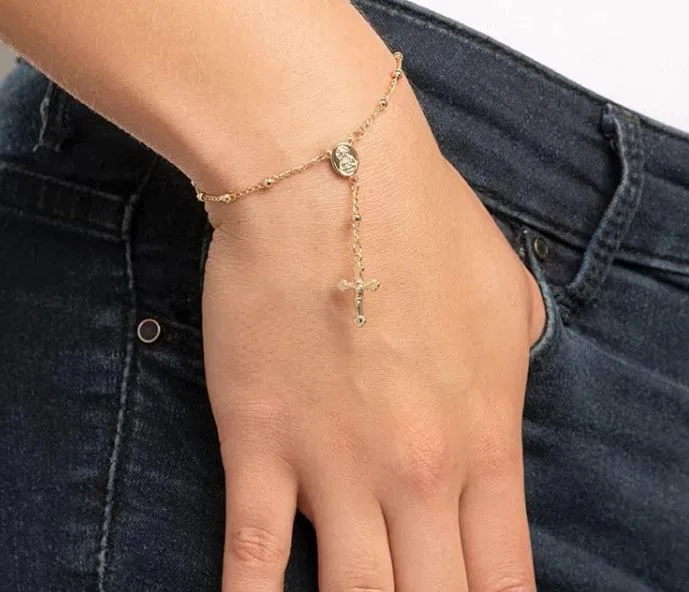 Pulseira Rommanel 551675 Sagrado Coração de Maria