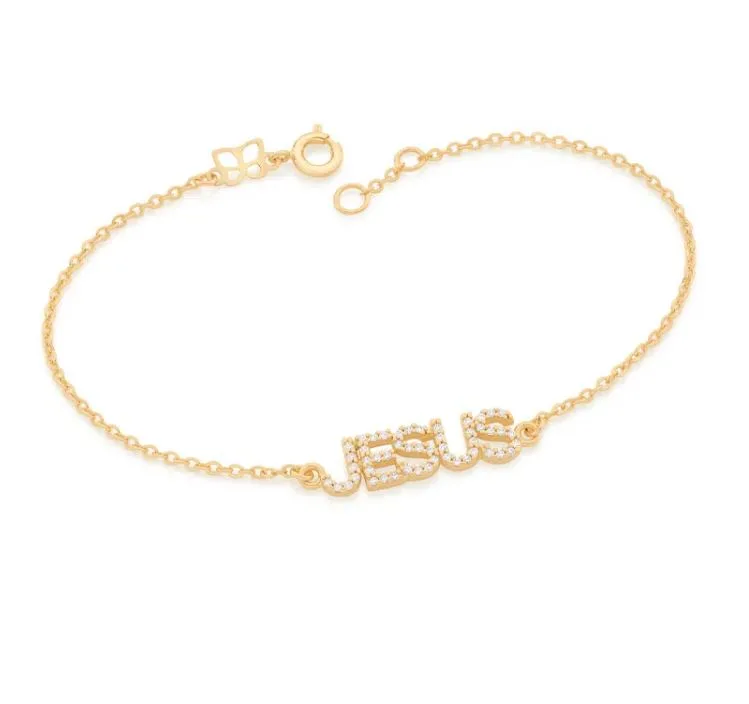 Pulseira Rommanel 551677 Jesus