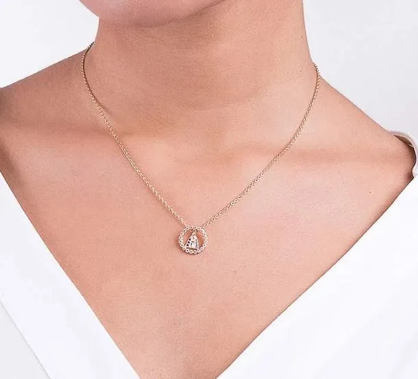 Colar Rommanel 531753 Nossa Senhora Aparecida