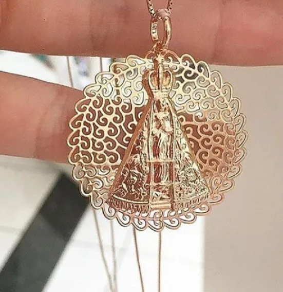 Pingente Rommanel 541712 Nossa Senhora Aparecida