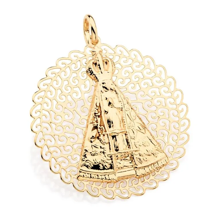 Pingente Rommanel 541712 Nossa Senhora Aparecida