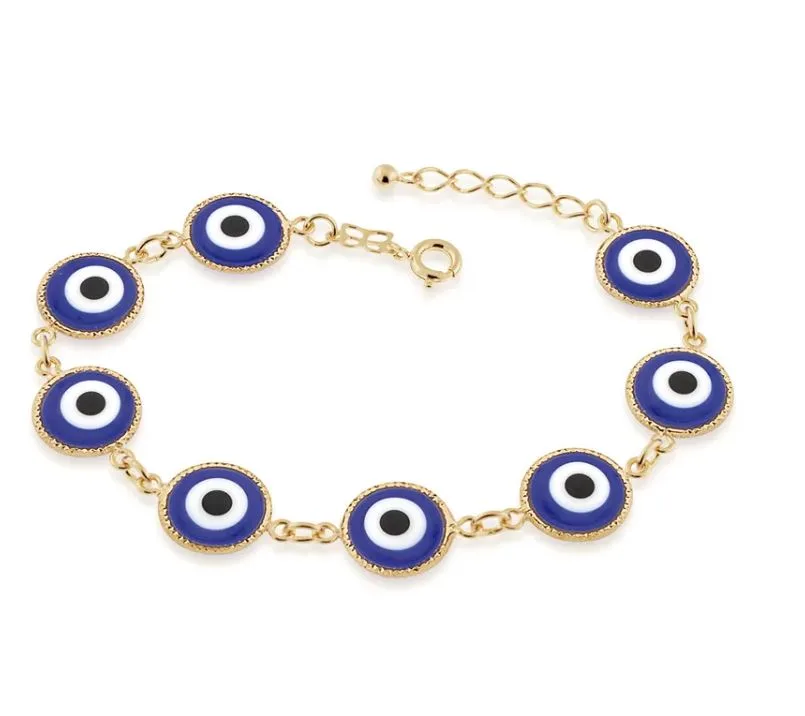 Pulseira Rommanel 551650 olho grego
