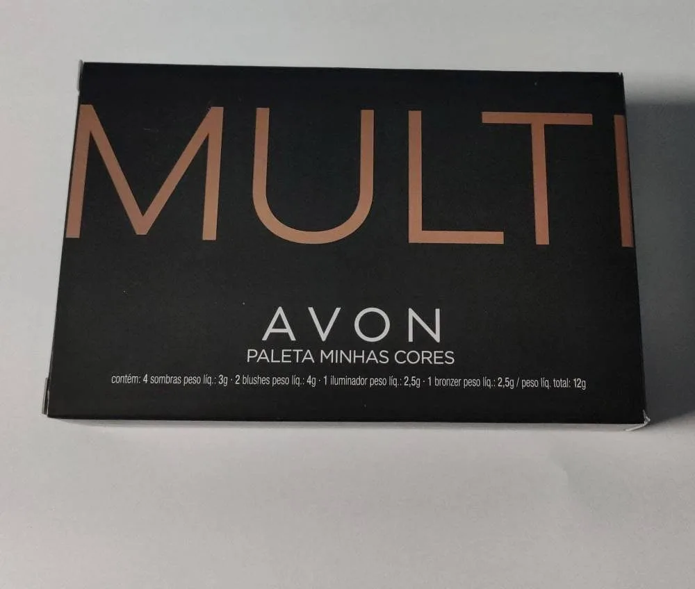 Paleta de Maquiagem Multi 3 x 1 Minhas Cores Avon