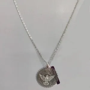 Cordão Rommanel e pingente 140792 e 130109