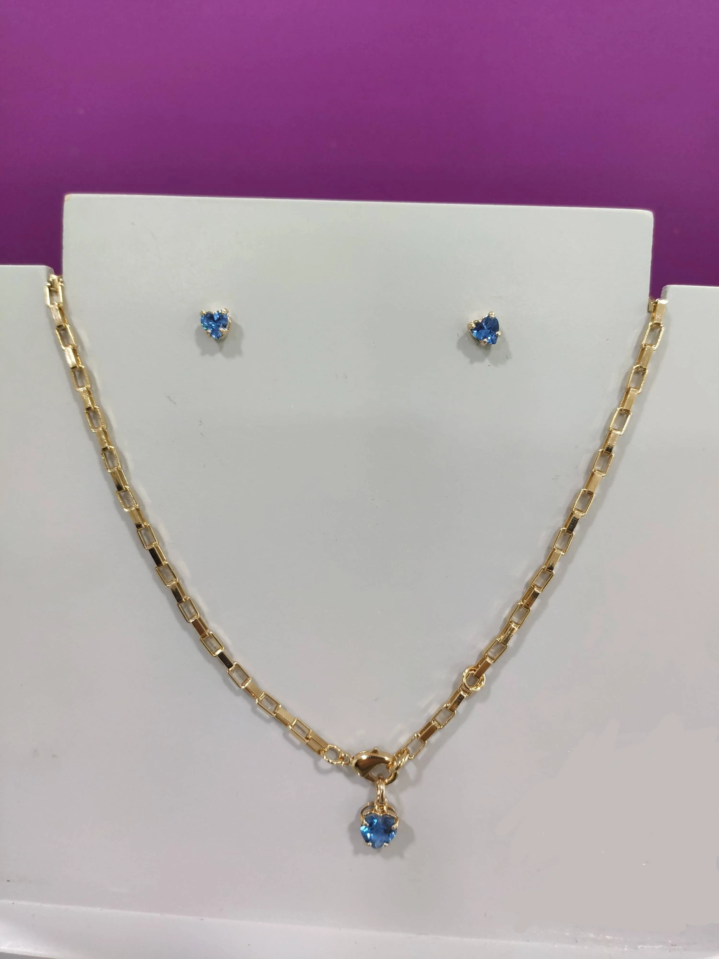 Pingente Rommanel 542318 e Brinco Rommanel 526602