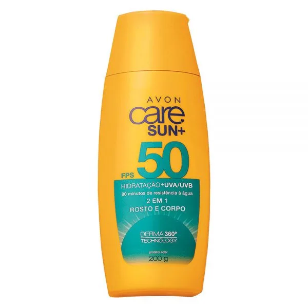 Protetor solar Avon Care Sun+ fps 50 200 g