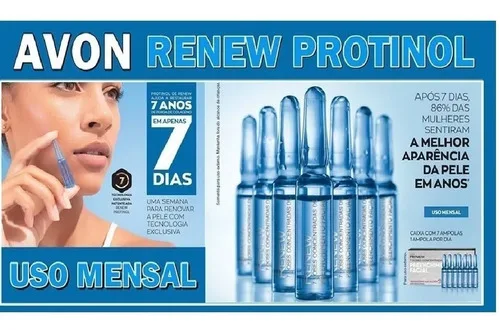 Renew 7 doses concentradas da Avon