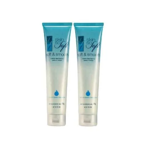 Kit com 2 cremes depilatórios para o corpo da Avon