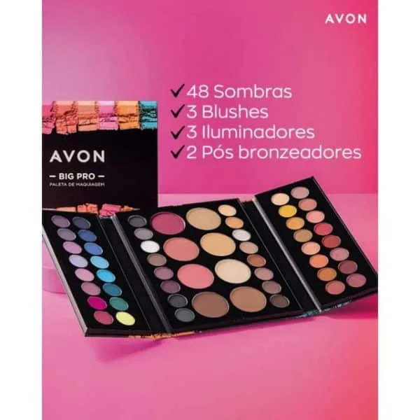 Avon Big Pro paleta de maquiagem
